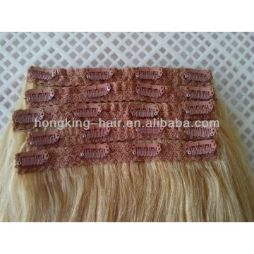 Clip de dentelle de cheveux humains dans les extensions de cheveux fabriqués en Chine